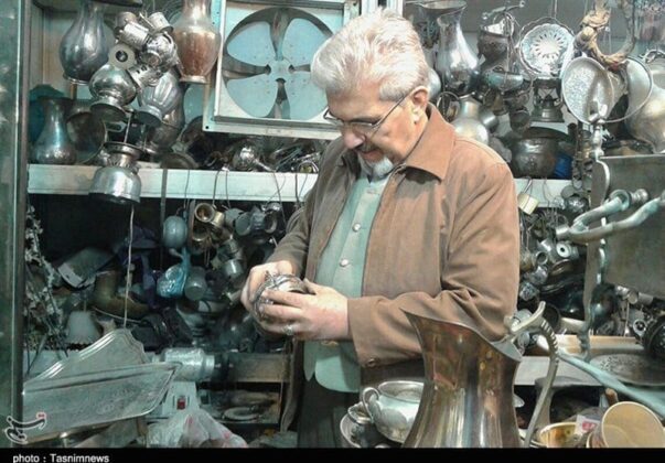 Nickel Silver Crafts; Traditional Art in Western Iran