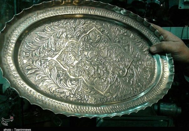 Nickel Silver Crafts; Traditional Art in Western Iran