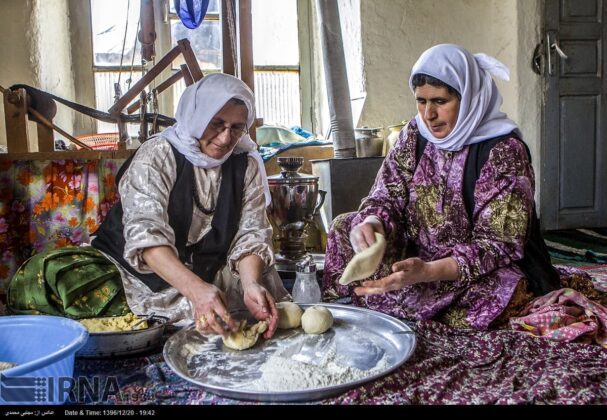 Nowruz in Northern Iran Sweetened with Homemade Pastry, Halva