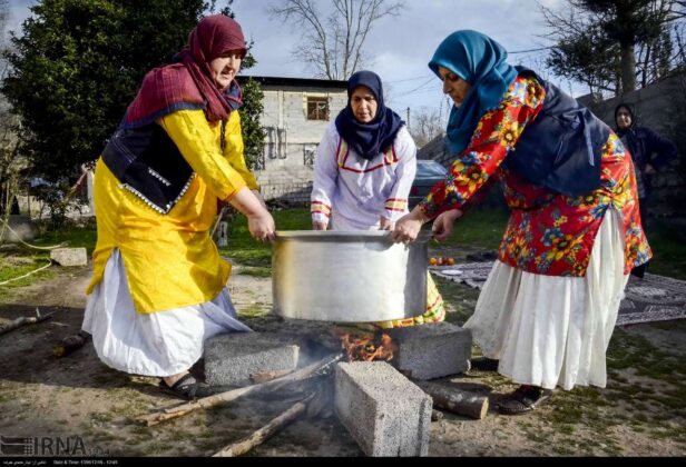 Cooking Samanu, Ancient Tradition in Northern Iran