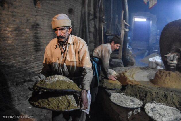 Oil Extraction's Traditional Method in Iran’s Shahreza