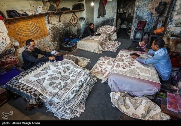 Iran’s Handicrafts in Photos: Ancient Art of Qalamkari
