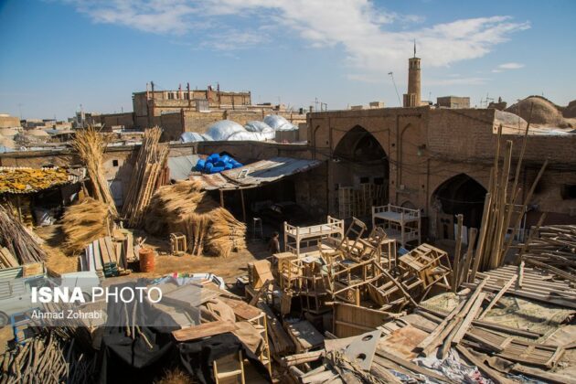 Persian Architecture in Photos: Bazaar of Qom
