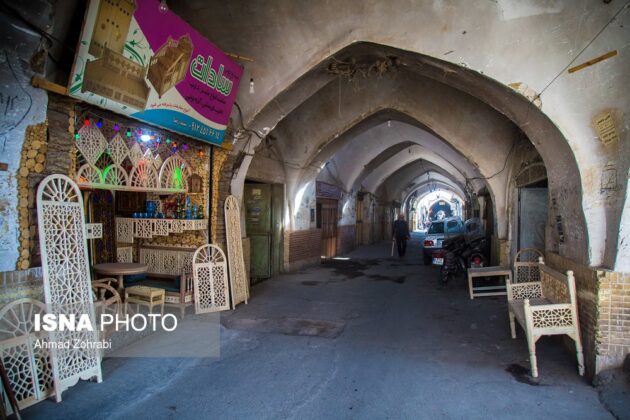 Persian Architecture in Photos: Historical Bazaar of Qom