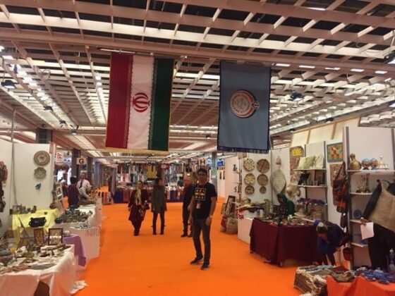 Iranian Handicrafts on Display at Italian Fair