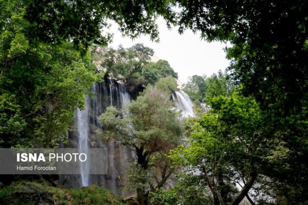 Iran’s Beauties in Photos: Spectacular Waterfall of Zardlimeh