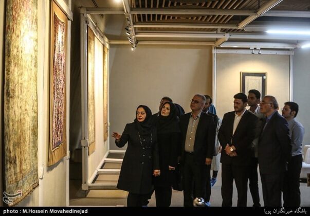 Iran Unveils 110-Year-Old Rug with Portrait of National Hero