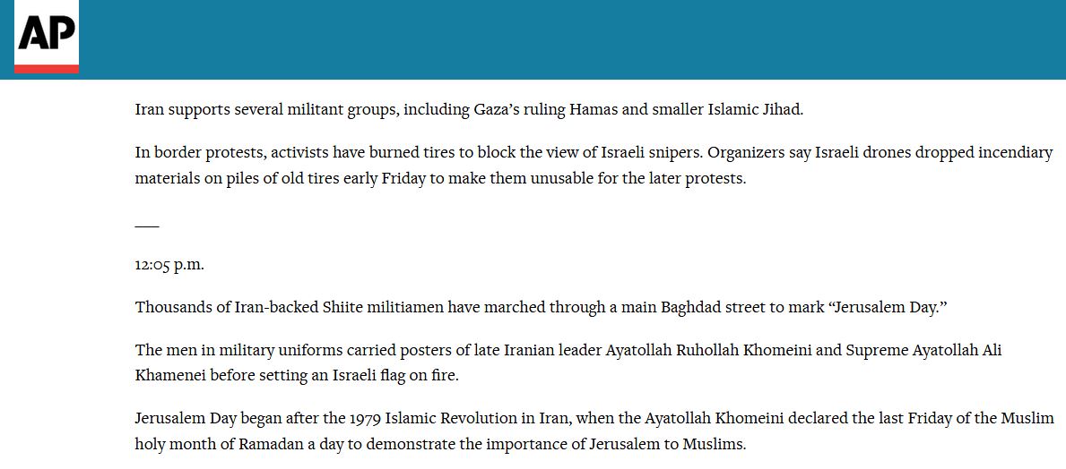 Western Media Coverage of Int’l Quds Day; Textbook Example of Propaganda Ploy