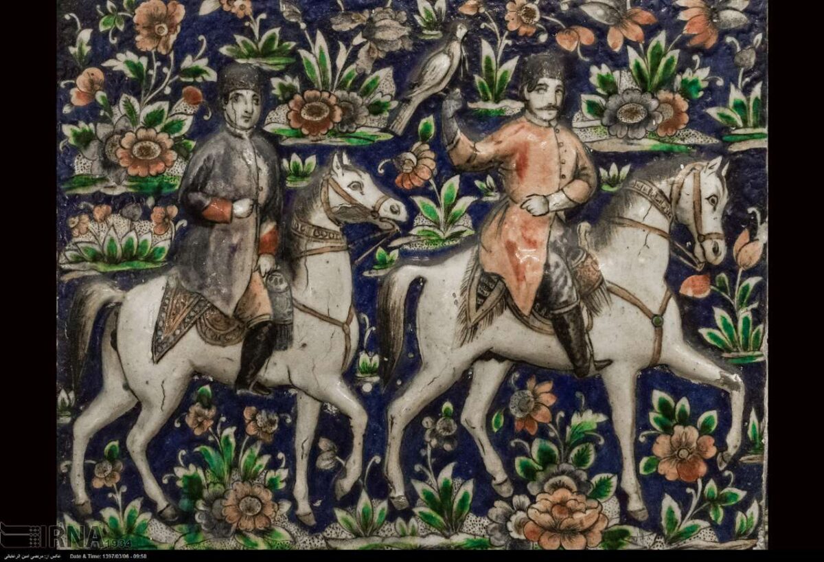 Hunting Scenes on Tiles of Tehran’s Golestan Palace