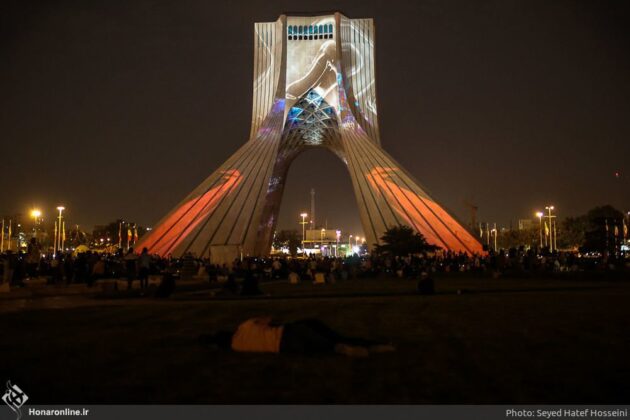 French Video-Mapping Artist Impressed by Iranians’ Lavish Hospitality