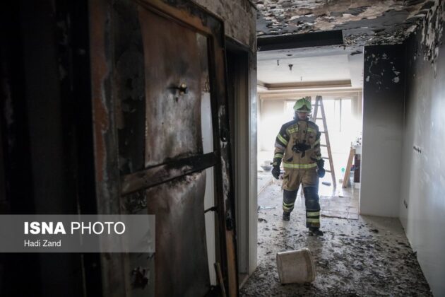 Firefighters Make Heroic Efforts to Save People from Tehran Fire