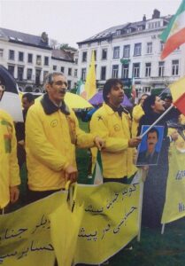Photos of Iranians Arrested in Belgium Prove Their MKO Affiliation