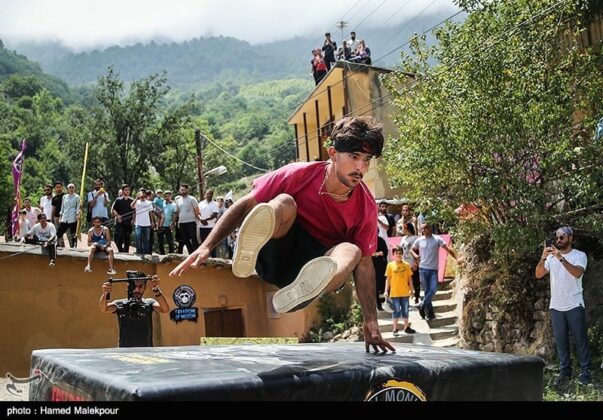 Fabulous Village of Masuleh Hosts Parkour Contest