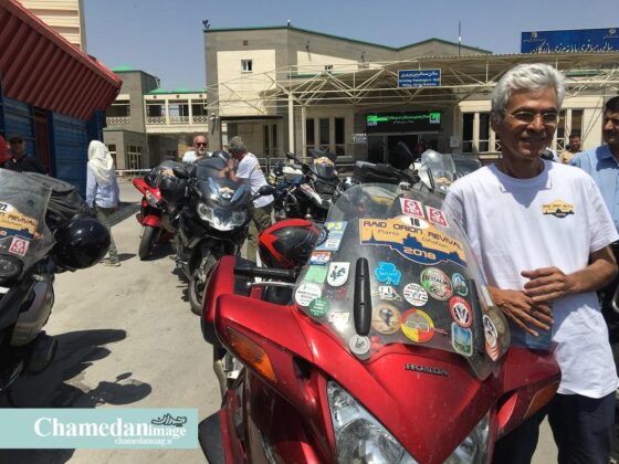 Bike-Riding French Tourists Once Again in Iran after 46 Years