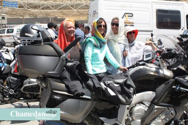 Bike-Riding French Tourists Once Again in Iran after 46 Years