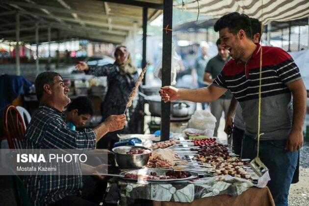 Meat Market of Juybar, Best Place to Eat Fresh Kebab