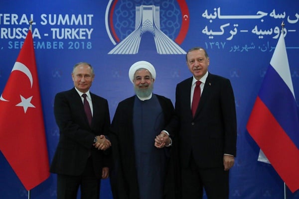 Putin, Erdogan in Tehran to Attend Trilateral Meeting on Syria