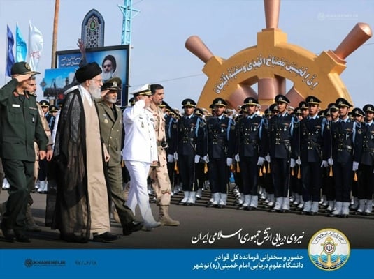 Iran Leader Attends Graduation Ceremony of Army Cadets