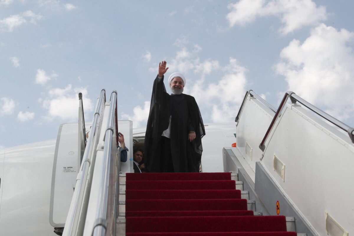 Rouhani Leaves Tehran for New York to Attend UNGA