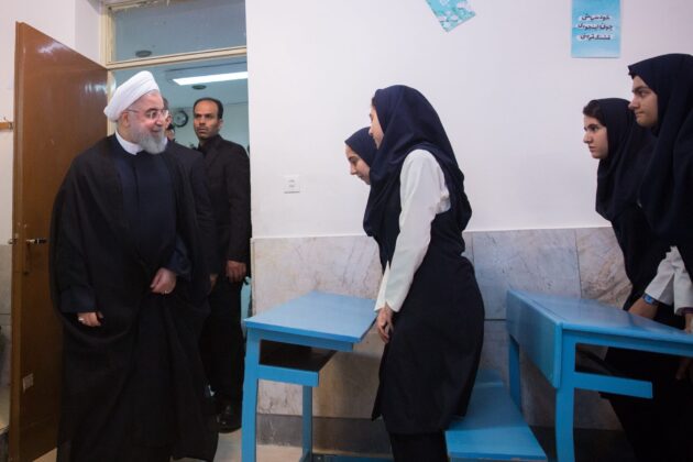 Iranian President Rings in New School Year