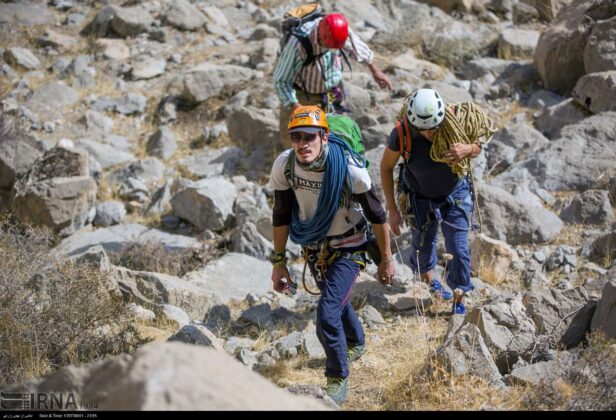 Int’l Rock Climbing Festival Held in Western Iran