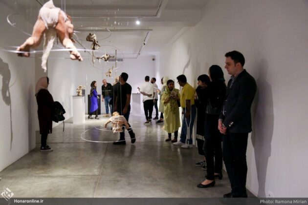 Sculpture Exhibition Displays Changes Human Beings Undergo