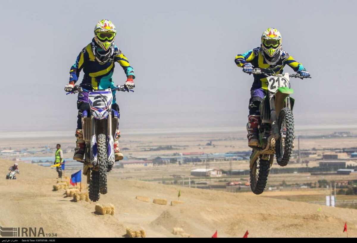 Iran’s Largest Motocross Track Opens in Arak