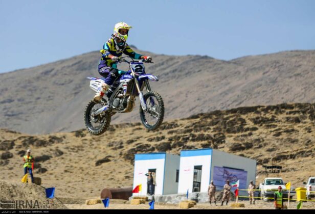 Iran’s Largest Motocross Track Opens in Arak