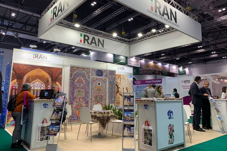 Iran Pavilions Warmly Received at London Tourism Fair
