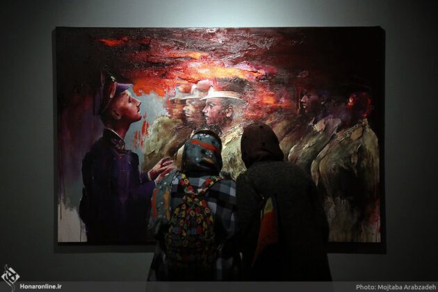 Tehran Hosts Exhibition of Paintings on Integrity of Power, Militarism