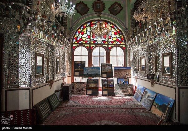 Biglar Beigi Tekyeh; Fabulous Hall with Mirror Works