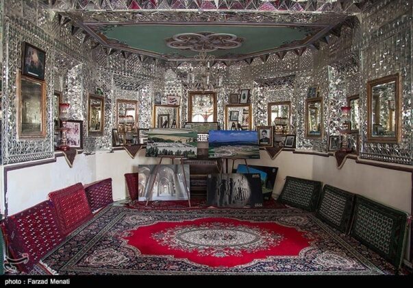 Biglar Beigi Tekyeh; Fabulous Hall with Mirror Works