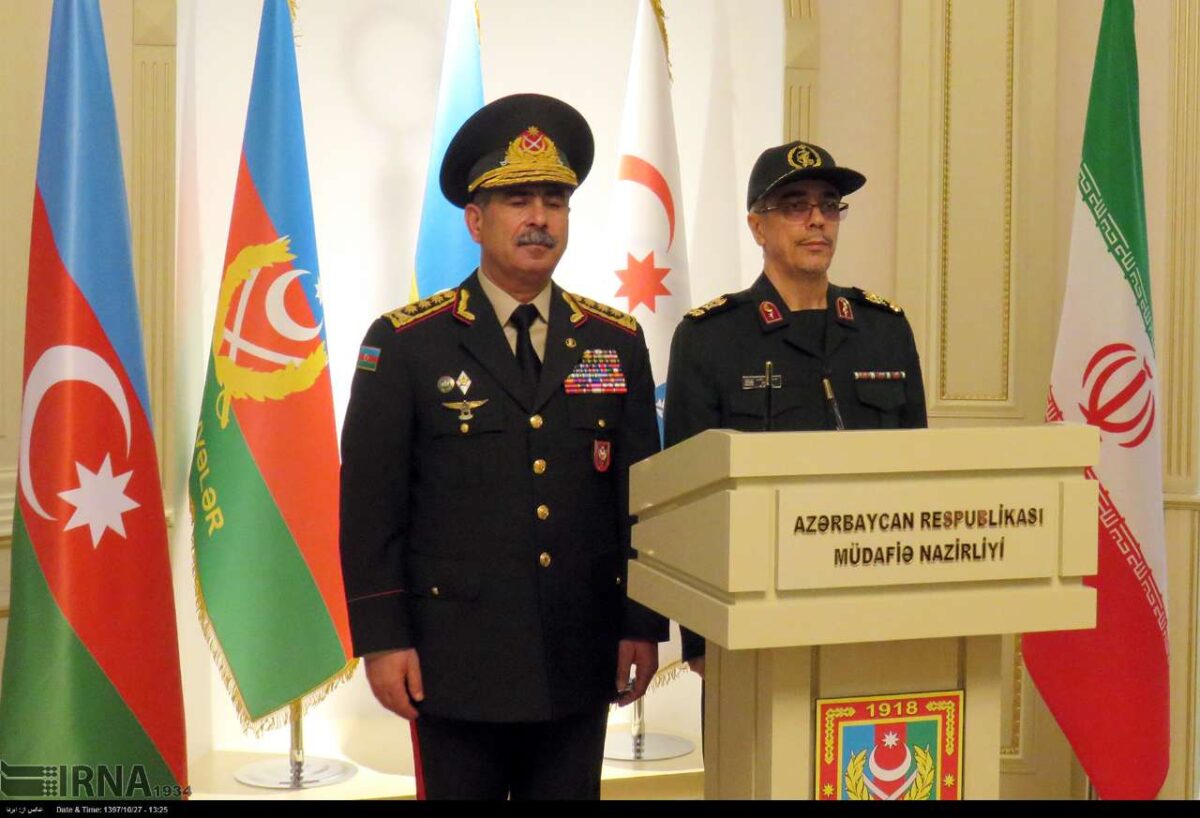 Iran Says Seeks to Deepen Military Ties with Azerbaijan