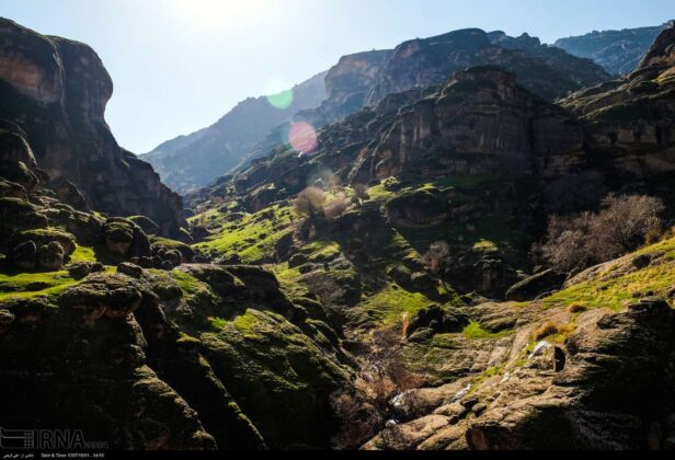 Makhmalkuh in Iran’s Lorestan Known as Velvet Mountains