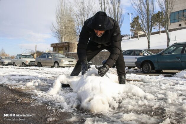 Snow Sculpture Festivals Held in Iran’s Tabriz, Ardabil