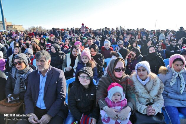 Snow Sculpture Festivals Held in Iran’s Tabriz, Ardabil