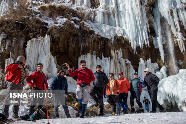 Iran’s Beauties in Winter: Suli Waterfall in Azarbaijan