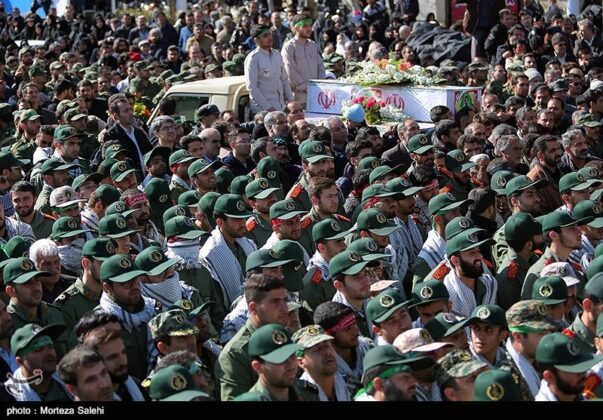 Thousands Attend Funeral of IRGC Forces in Isfahan