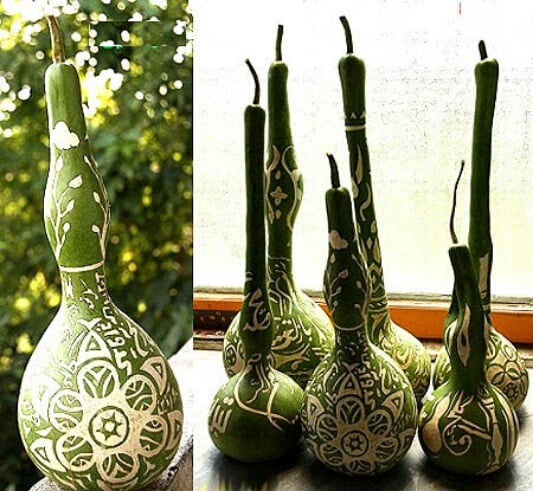 Pumpkin Art: Iranian Artist's Beautiful Designs