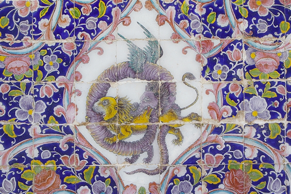 Persian Architecture in Photos: Tiling of Golestan Palace