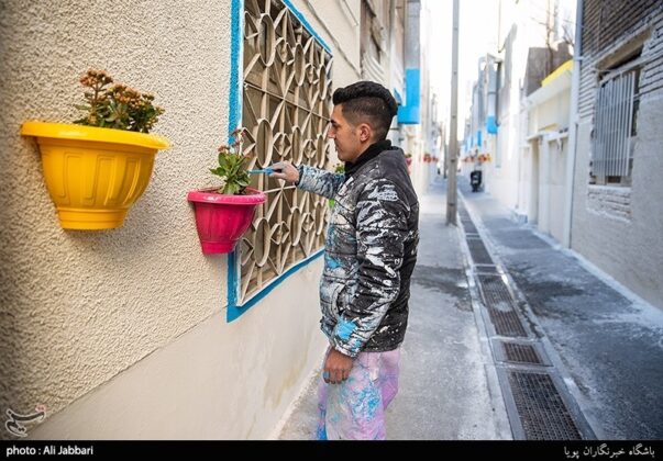 Old Alleys of Tehran Tarted Up for Nowruz