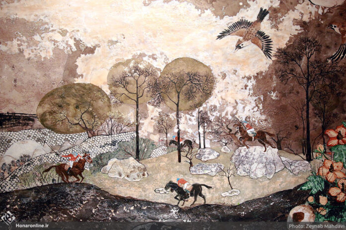 Tehran Hosts ‘Euphoric Garden’ Art Exhibition (17)