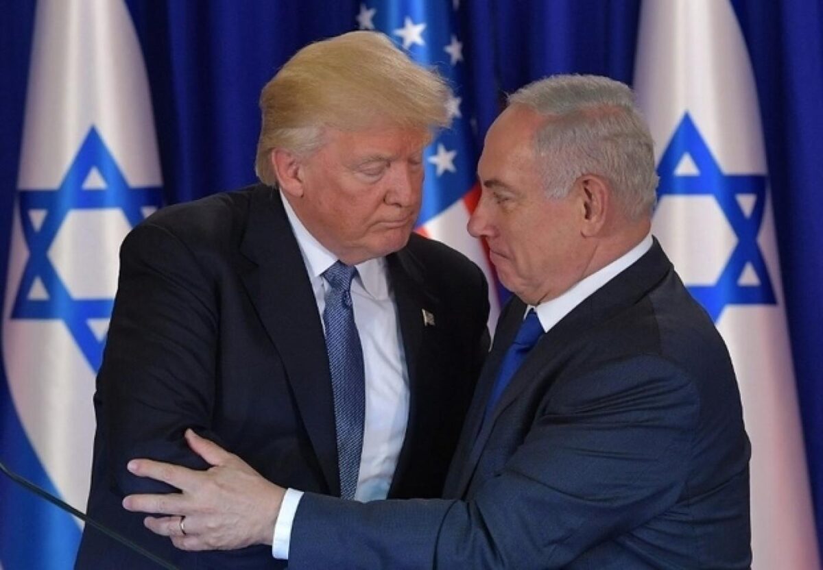 Syria Says US Can Give Israel Two of Its Own States 1 Trump Netanyahu