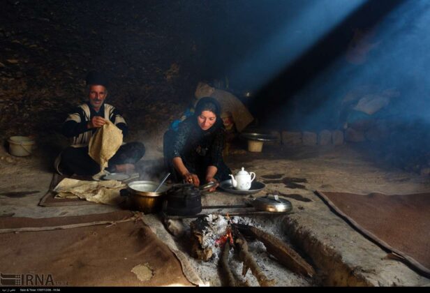 Two Families Living Primitive Life in Southern Iran