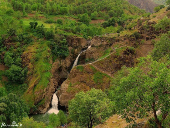 Iran’s Beauties in Photos: Shalmash Cascades