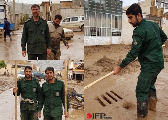 IRG Commanders in Flood-Iran - Copy