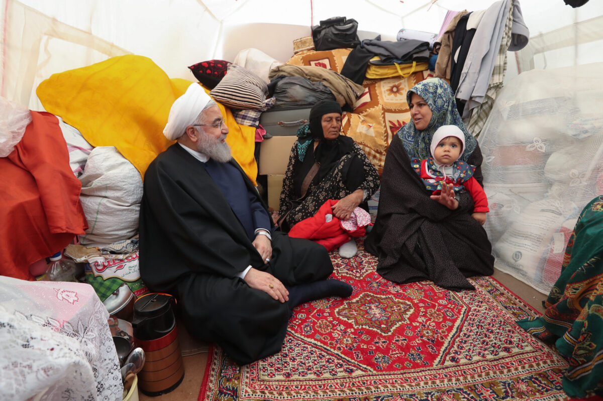 Iran President Pays Visit to Flood-Hit Areas 13 Iran President Pays Visit to Flood-Hit Areas