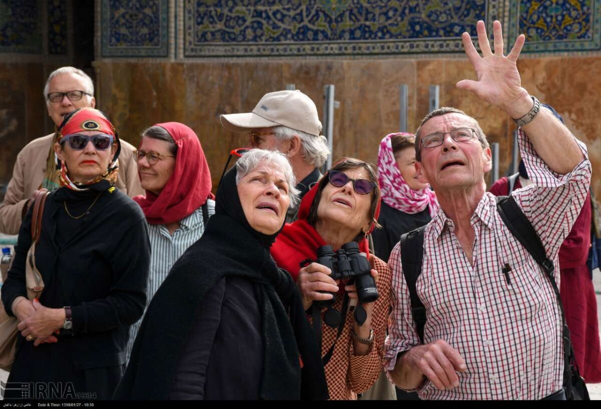 Isfahan Filled with Foreign Tourists in Spring
