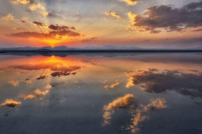 Wetland in Kerman Desert