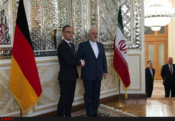 Zarif, German FM Meet in Tehran